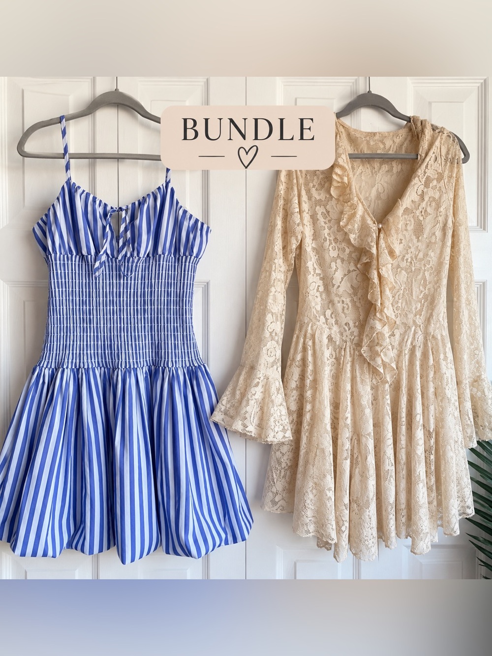 ✨ 2 Dress Bundle – Size Large ✨